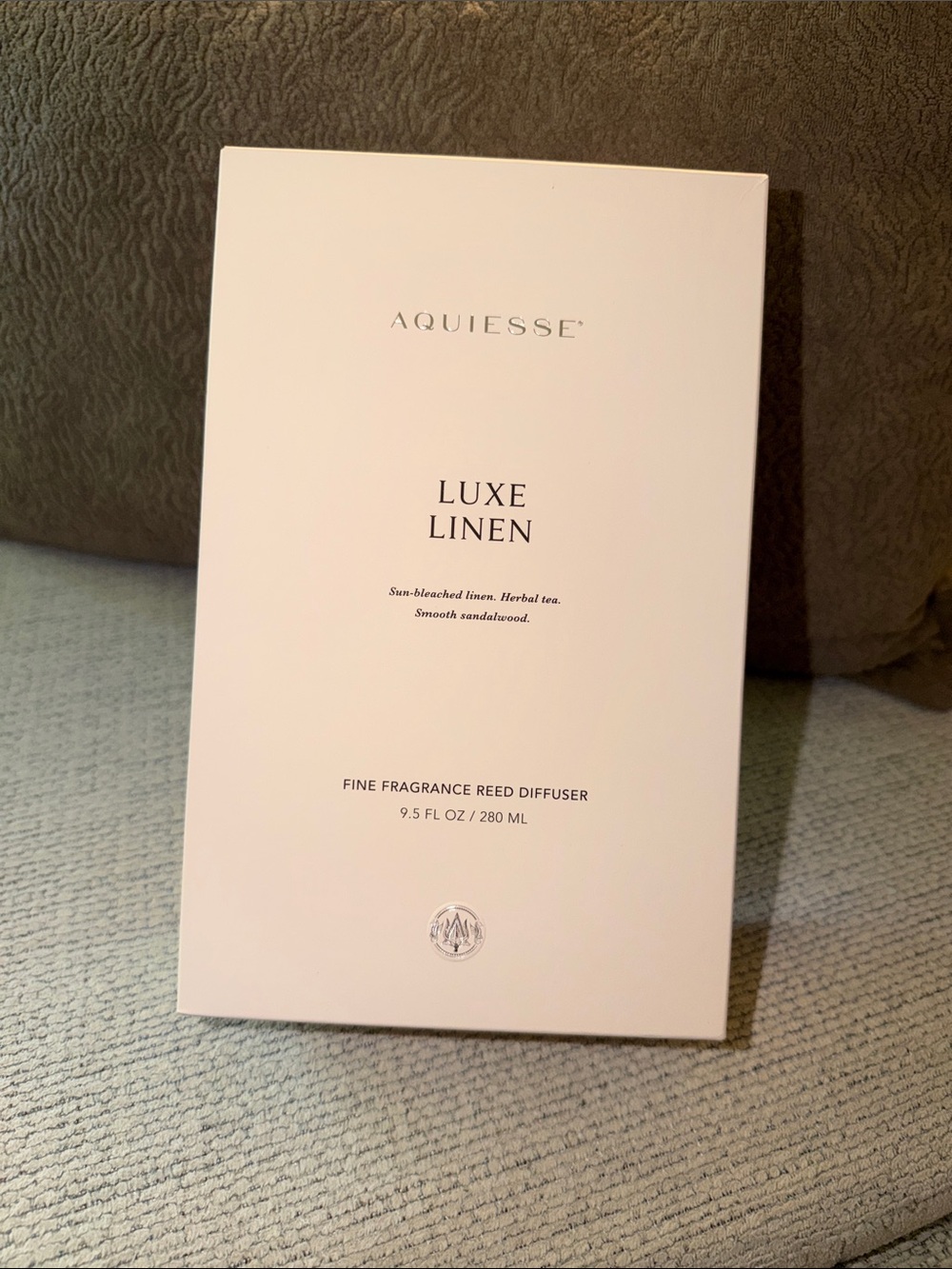 Luxe Linen Reed Diffuser - Soft Pink